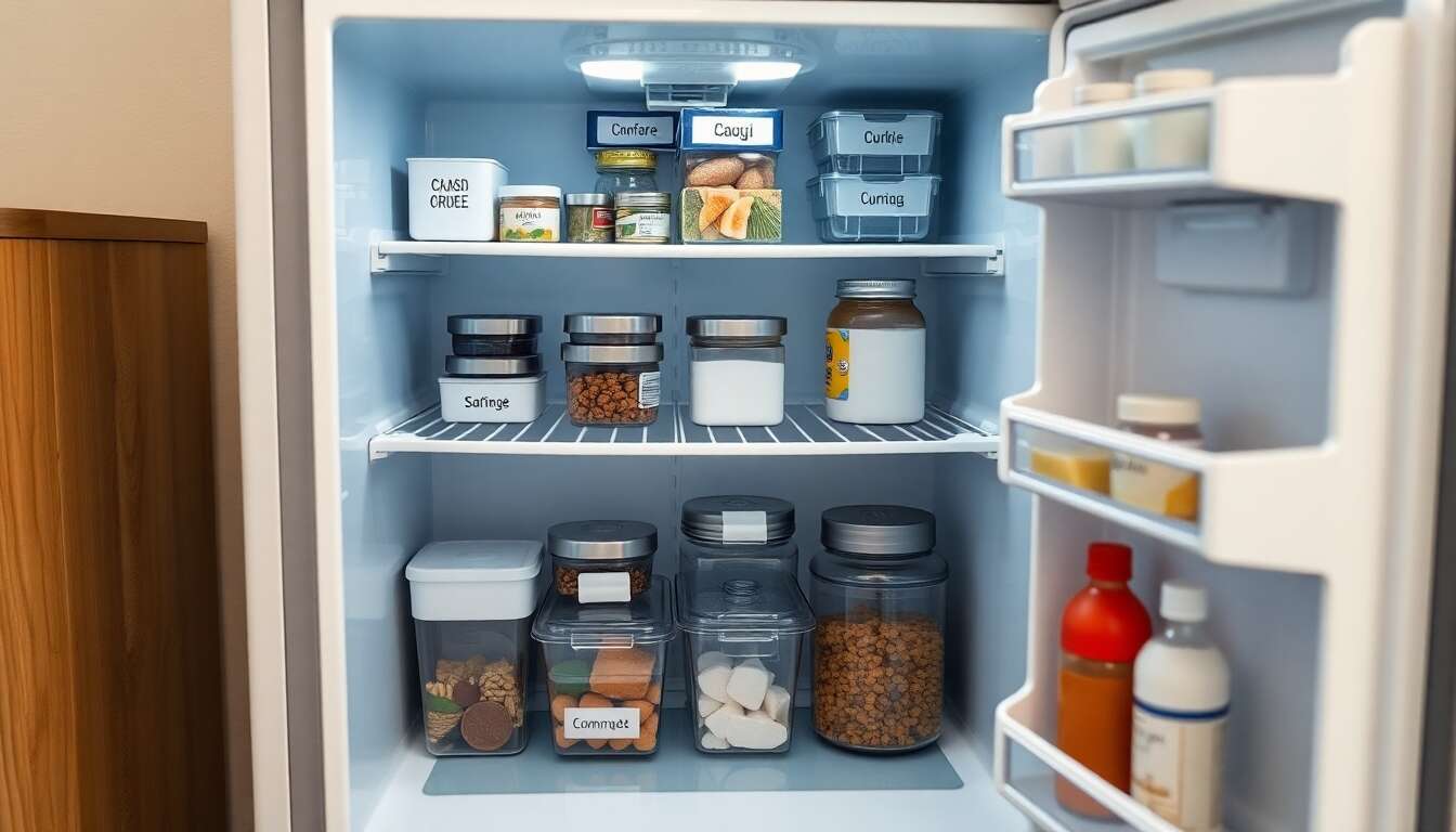 Optimiser le rangement à l'intérieur du mini frigo Optimiser le rangement à l'intérieur du mini frigo